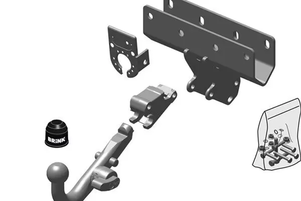 Anhängevorrichtung BRINK 380000