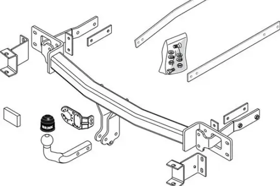 Anhängevorrichtung BRINK 389400 Bild Anhängevorrichtung BRINK 389400