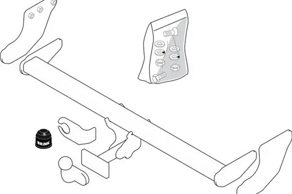 Anhängevorrichtung BRINK 404500