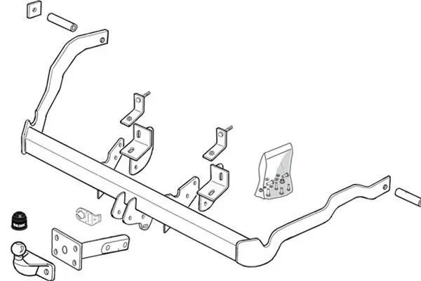 Anhängevorrichtung BRINK 408600