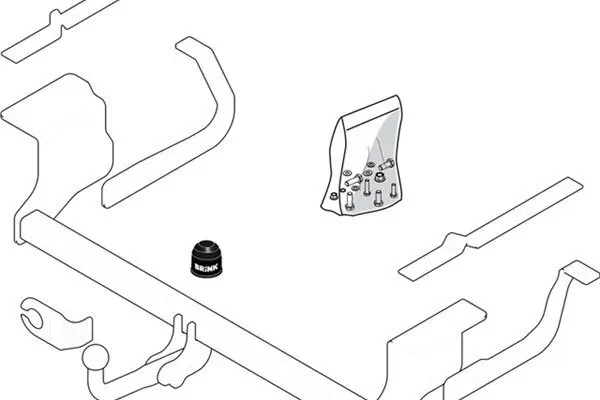 Anhängevorrichtung BRINK 414500