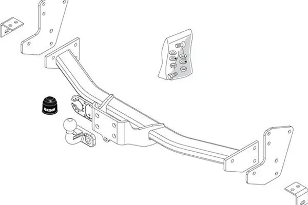 Anhängevorrichtung BRINK 419200