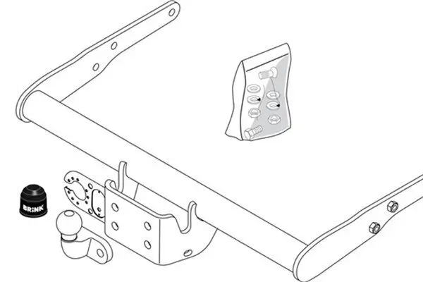 Anhängevorrichtung BRINK 426900
