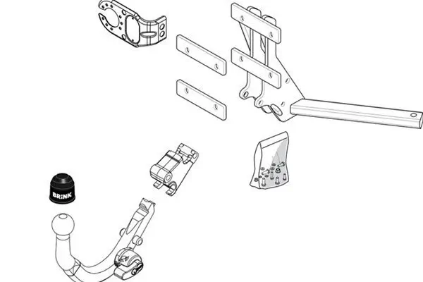 Anhängevorrichtung BRINK 427500