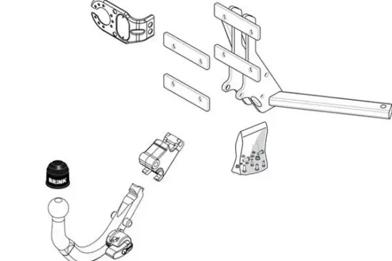 Anhängevorrichtung BRINK 427500 Bild Anhängevorrichtung BRINK 427500