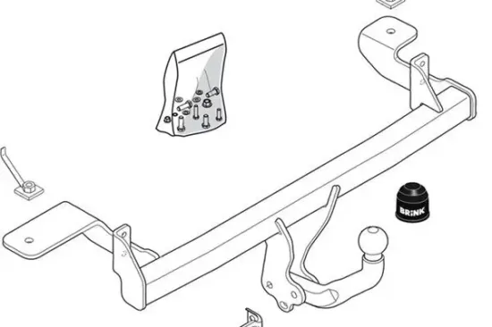 Anhängevorrichtung BRINK 429500 Bild Anhängevorrichtung BRINK 429500