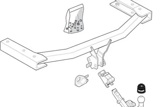 Anhängevorrichtung BRINK 439900 Bild Anhängevorrichtung BRINK 439900