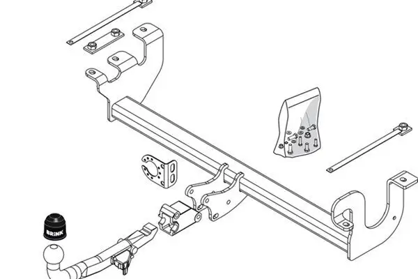 Anhängevorrichtung BRINK 455900