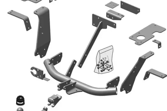 Anhängevorrichtung BRINK 458500 Bild Anhängevorrichtung BRINK 458500