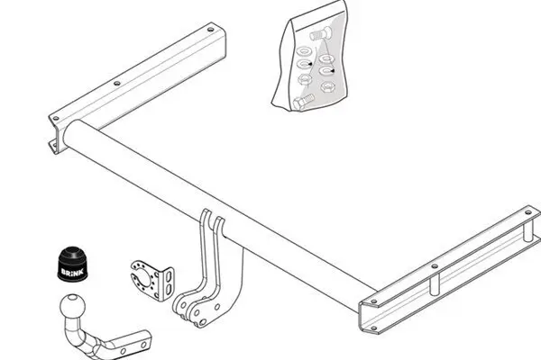 Anhängevorrichtung BRINK 492500