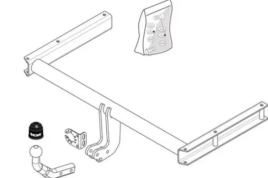 Anhängevorrichtung BRINK 492500 Bild Anhängevorrichtung BRINK 492500