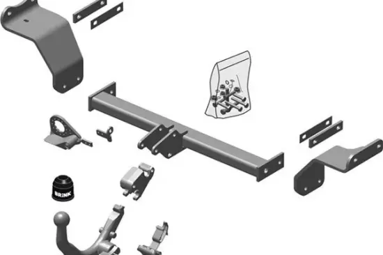 Anhängevorrichtung BRINK 498600 Bild Anhängevorrichtung BRINK 498600
