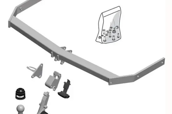 Anhängevorrichtung BRINK 515100 Bild Anhängevorrichtung BRINK 515100