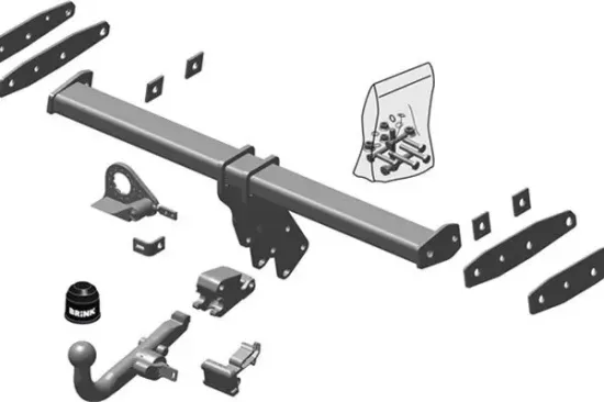 Anhängevorrichtung BRINK 517600 Bild Anhängevorrichtung BRINK 517600