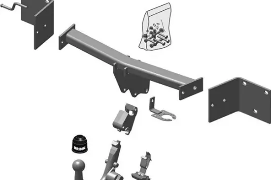 Anhängevorrichtung BRINK 525200 Bild Anhängevorrichtung BRINK 525200