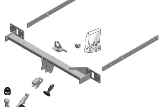 Anhängevorrichtung BRINK 530900 Bild Anhängevorrichtung BRINK 530900