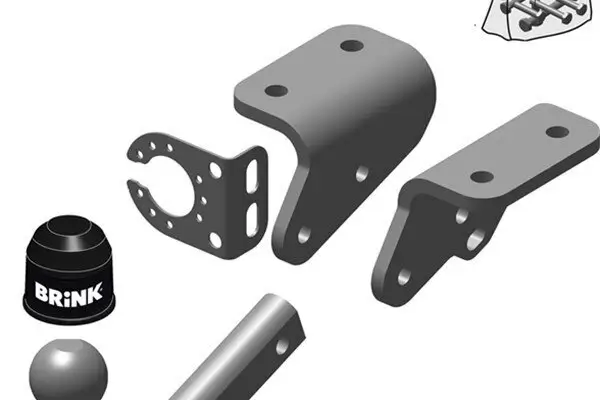 Anhängevorrichtung BRINK 537900