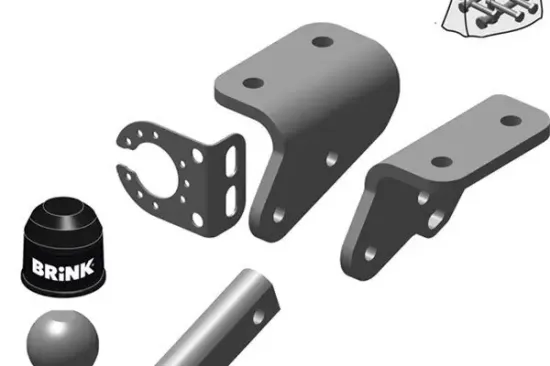 Anhängevorrichtung BRINK 537900 Bild Anhängevorrichtung BRINK 537900