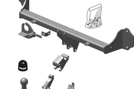Anhängevorrichtung BRINK 554500 Bild Anhängevorrichtung BRINK 554500