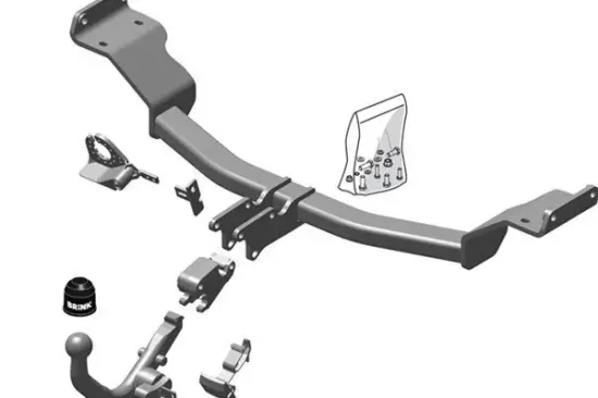 Anhängevorrichtung BRINK 558400 Bild Anhängevorrichtung BRINK 558400