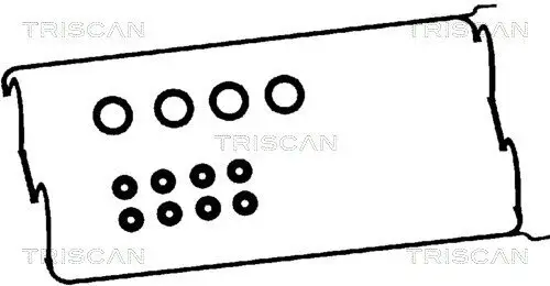 Dichtungssatz, Zylinderkopfhaube TRISCAN 515-3036 Bild Dichtungssatz, Zylinderkopfhaube TRISCAN 515-3036