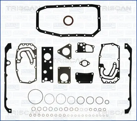 Dichtungssatz, Kurbelgehäuse TRISCAN 595-2591 Bild Dichtungssatz, Kurbelgehäuse TRISCAN 595-2591