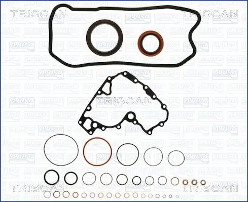 Dichtungssatz, Kurbelgehäuse TRISCAN 595-2592