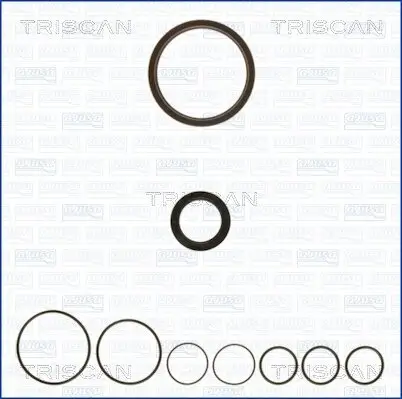 Dichtungssatz, Kurbelgehäuse TRISCAN 595-7001 Bild Dichtungssatz, Kurbelgehäuse TRISCAN 595-7001