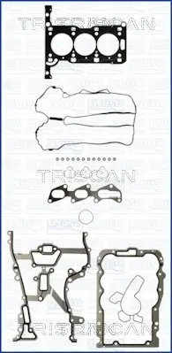 Dichtungssatz, Zylinderkopf TRISCAN 598-50120