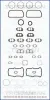 Dichtungsvollsatz, Motor TRISCAN 599-8542