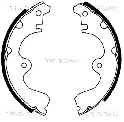 Bremsbackensatz TRISCAN 8100 13534 Bild Bremsbackensatz TRISCAN 8100 13534