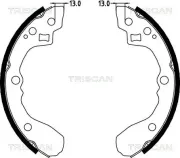 Bremsbackensatz TRISCAN 8100 18001