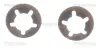 Bremsbackensatz Hinterachse TRISCAN 8100 24539 Bild Bremsbackensatz Hinterachse TRISCAN 8100 24539