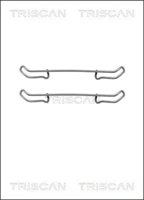 Zubehörsatz, Scheibenbremsbelag TRISCAN 8105 101508 Bild Zubehörsatz, Scheibenbremsbelag TRISCAN 8105 101508