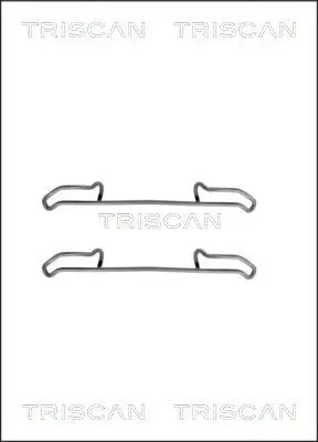 Zubehörsatz, Scheibenbremsbelag TRISCAN 8105 101540