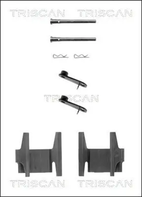 Zubehörsatz, Scheibenbremsbelag TRISCAN 8105 101588 Bild Zubehörsatz, Scheibenbremsbelag TRISCAN 8105 101588