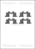 Zubehörsatz, Scheibenbremsbelag Hinterachse TRISCAN 8105 101639