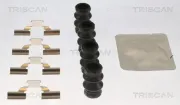 Zubehörsatz, Scheibenbremsbelag Hinterachse TRISCAN 8105 101676