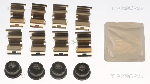 Zubehörsatz, Scheibenbremsbelag Hinterachse TRISCAN 8105 101681 Bild Zubehörsatz, Scheibenbremsbelag Hinterachse TRISCAN 8105 101681
