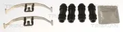 Zubehörsatz, Scheibenbremsbelag Vorderachse TRISCAN 8105 101684