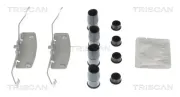 Zubehörsatz, Scheibenbremsbelag Vorderachse TRISCAN 8105 101688