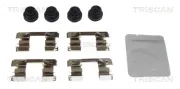 Zubehörsatz, Scheibenbremsbelag Hinterachse TRISCAN 8105 101693