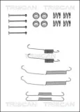 Zubehörsatz, Bremsbacken Hinterachse TRISCAN 8105 102243