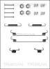 Zubehörsatz, Bremsbacken Hinterachse TRISCAN 8105 102525