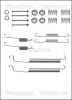 Zubeh&ouml;rsatz, Bremsbacken Hinterachse TRISCAN 8105 102581