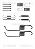 Zubehörsatz, Bremsbacken Hinterachse TRISCAN 8105 102591
