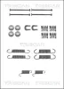 Zubehörsatz, Bremsbacken Hinterachse TRISCAN 8105 102606