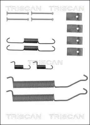 Zubehörsatz, Bremsbacken Hinterachse TRISCAN 8105 102609 Bild Zubehörsatz, Bremsbacken Hinterachse TRISCAN 8105 102609