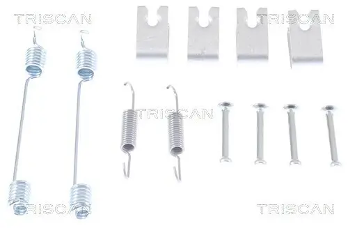Zubehörsatz, Bremsbacken Hinterachse TRISCAN 8105 102621 Bild Zubehörsatz, Bremsbacken Hinterachse TRISCAN 8105 102621
