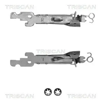 Nachsteller-Satz, Trommelbremse TRISCAN 8105 103003 Bild Nachsteller-Satz, Trommelbremse TRISCAN 8105 103003